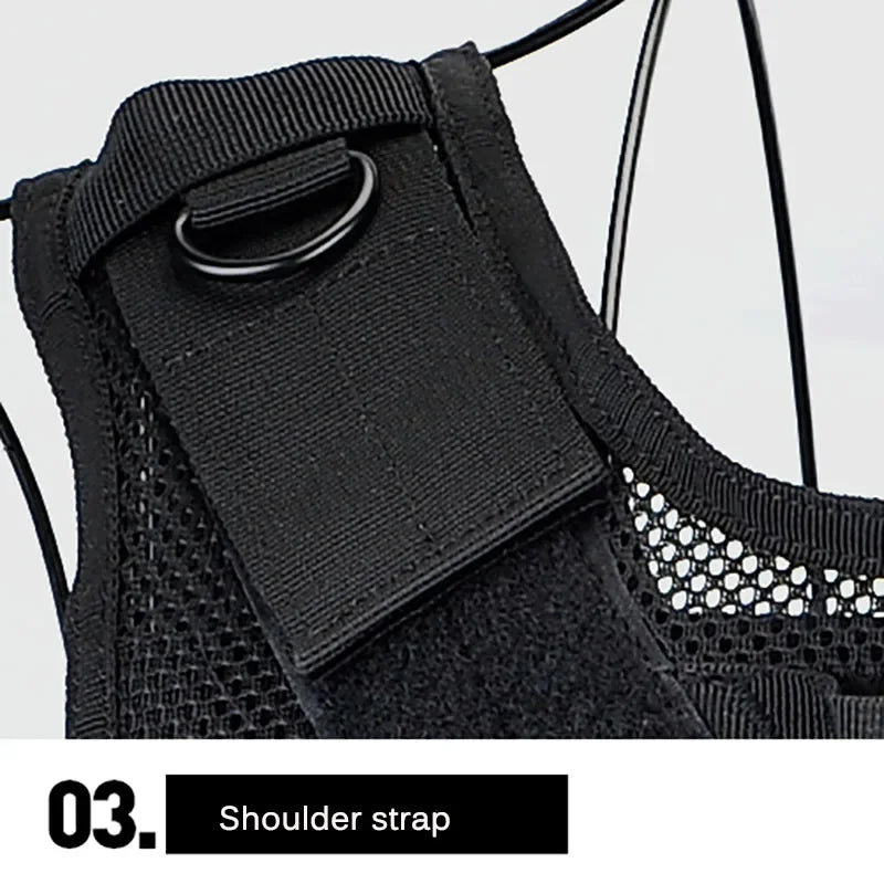 Adjustable Molle Tactical Vest Combat Body Armor Vests Security Guard Hunting