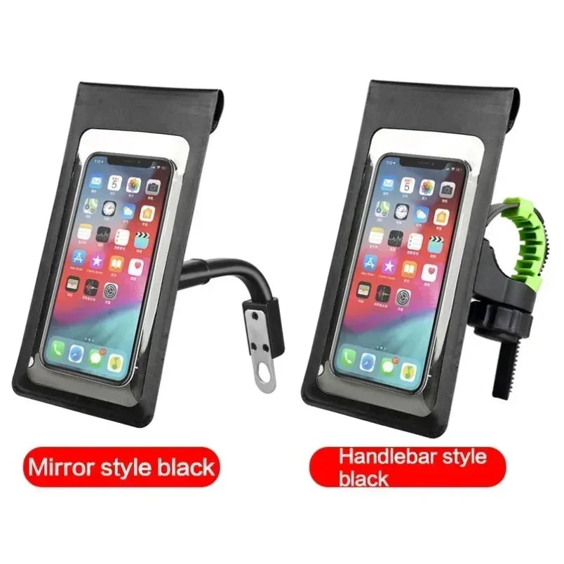 Fiets Motorfiets Handvat Installatie 360 Rotatie Waterdicht TPU Touch