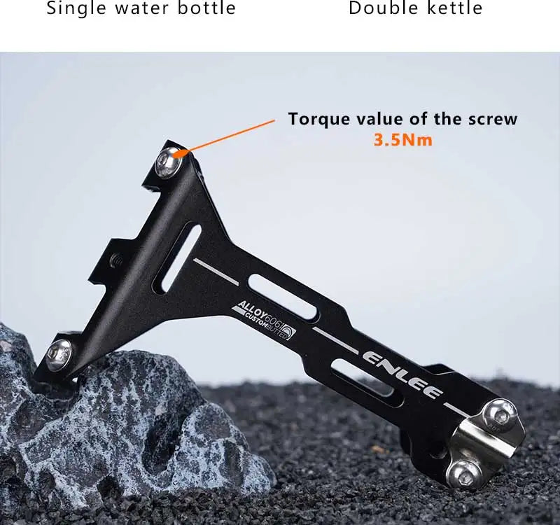 Enlee Double Cup Fiets Waterfleshouder Zadelverlenging Houder Fietsen