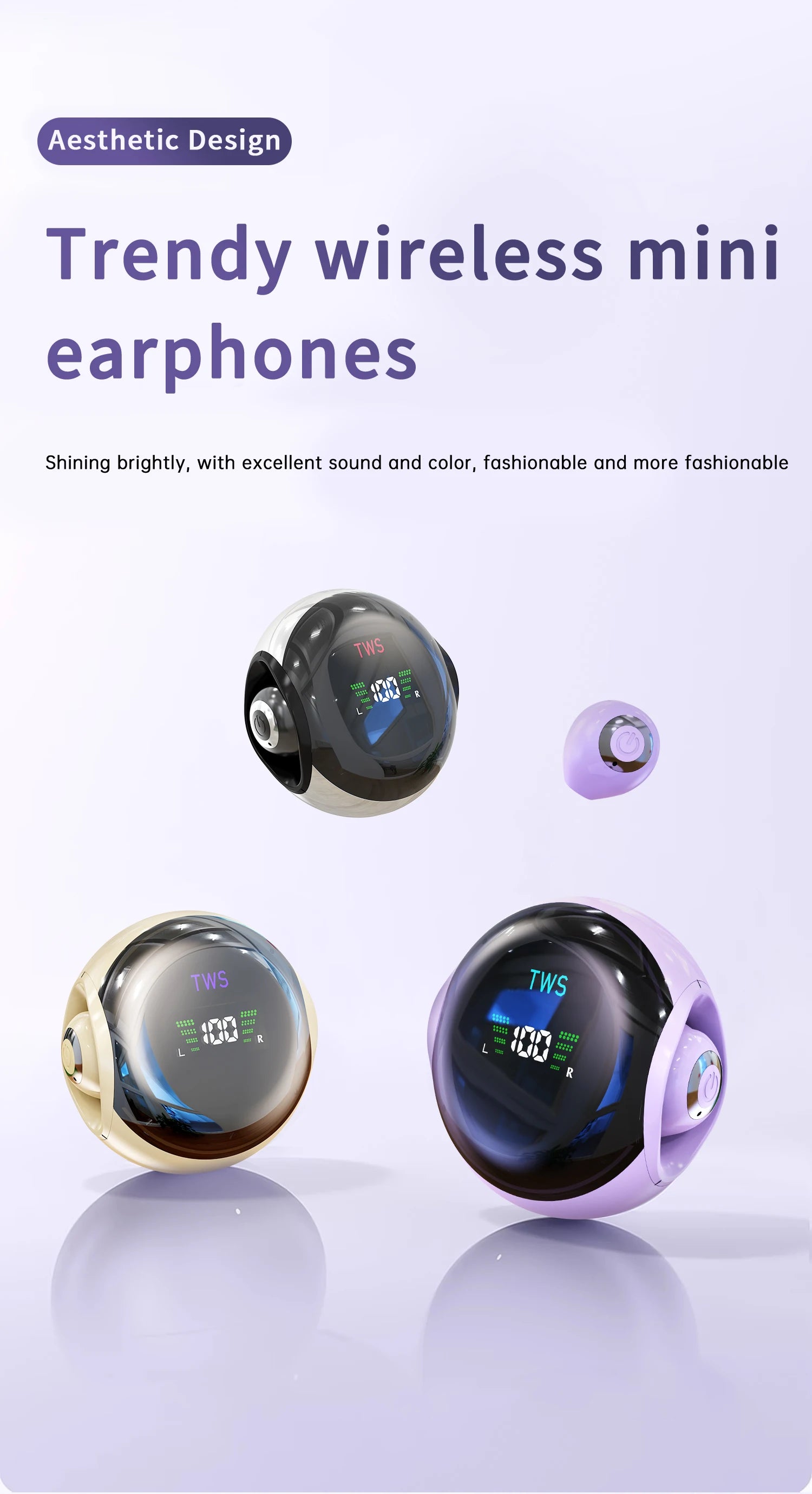 Hanging Rope Bluetooth Earphones With Dual Ear Ultra Small And Mini Semi In