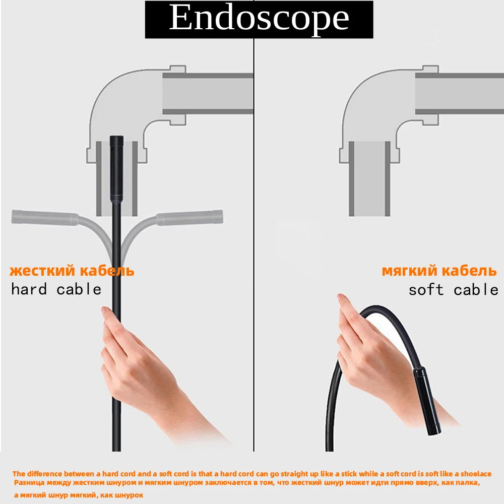 3.9mm Endoscope for android Ip67 Mini Camera Endoscope for cars smartphone