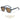 Caterside Retro Punk Sunglasses Men Vintage Flat Top Double Bridges Sun