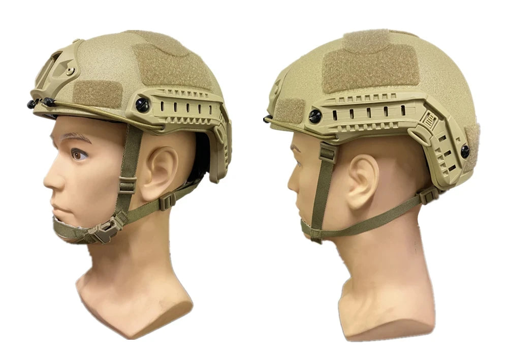 Тактический шлем Booiu Fast MH из стекловолокна для активного отдыха.