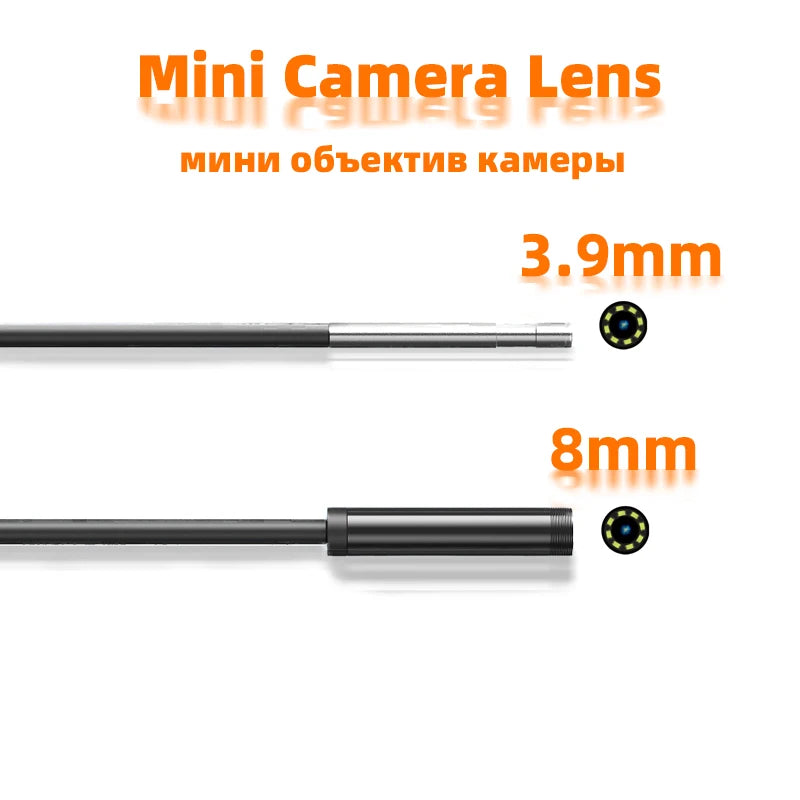 3.9mm Endoscope for android Ip67 Mini Camera Endoscope for cars smartphone