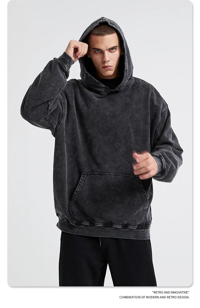 Bornladies Retro Verdikte Hoodie Mode Warme Trui 100% Katoen Dames Trend