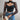 Mesh Fishbone Slim Long Sleeve Crop Top Solid Lace Patchwork Slim Skinny
