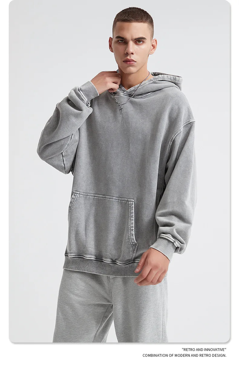 Bornladies Retro Verdikte Hoodie Mode Warme Trui 100% Katoen Dames Trend