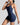 Summer solid color women s jumpsuit, tight fitting short and high elasticity