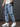 Spring Summer Black Blue Cargo Jeans Men Streetwear Denim Jogger Pants Men Baggy