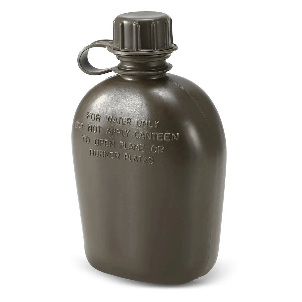 1L Grote capaciteit Waterkoker Buiten Camouflage Militaire Kantine Fles