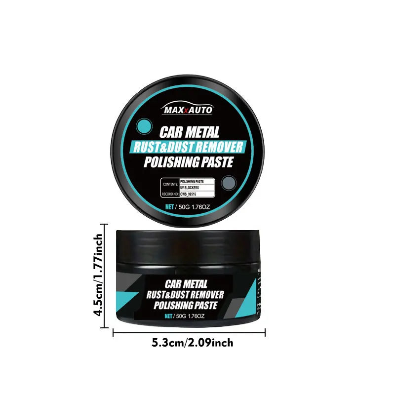 Motorcycle Metal Rust & Wheel Hub Rust Scratch Repair Wax Agent Car Metal