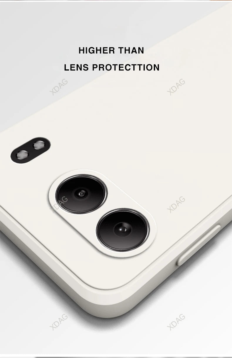 Eenvoudige vloeibare siliconen hoes voor OnePlus Nord 4 5G 6.74 Cph2663 lens