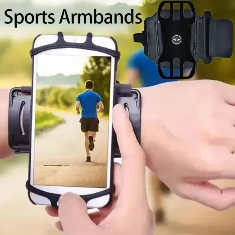 Armbanden Verwijderbare 360 Draaibare Telefoonhouder Buitensporten Fiets Fietsen