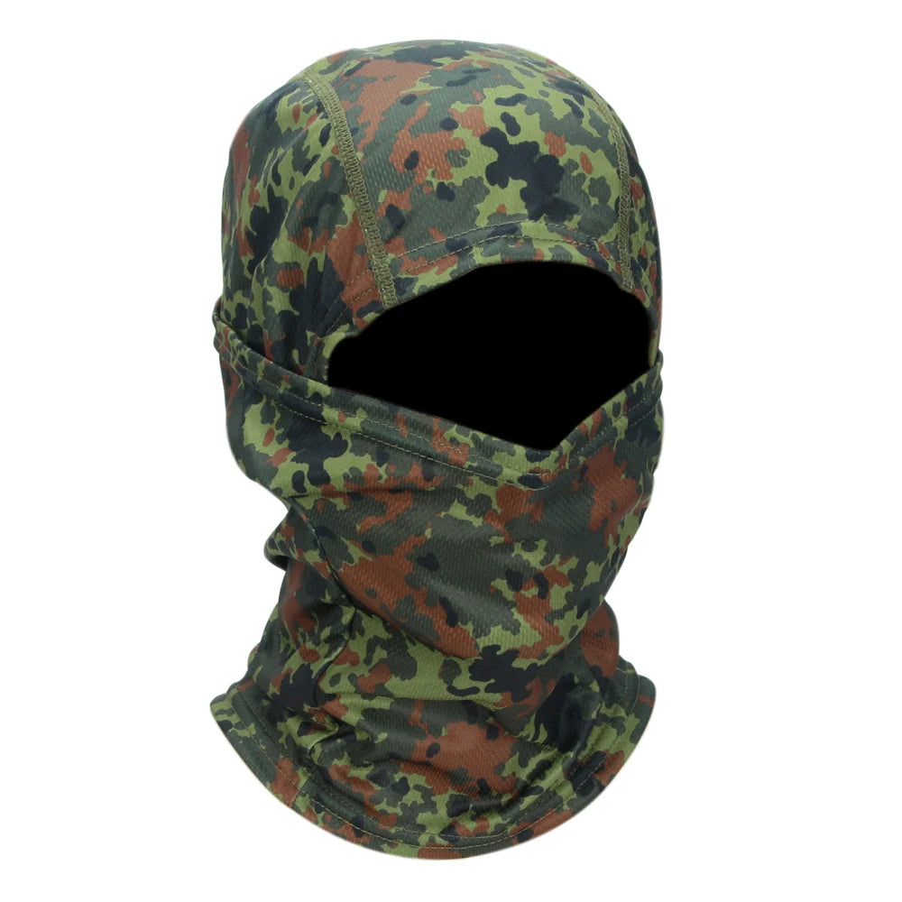 Camouflage Balaclava Hat Cycling Full Face Mask Outdoor Sports Hunting Hiking