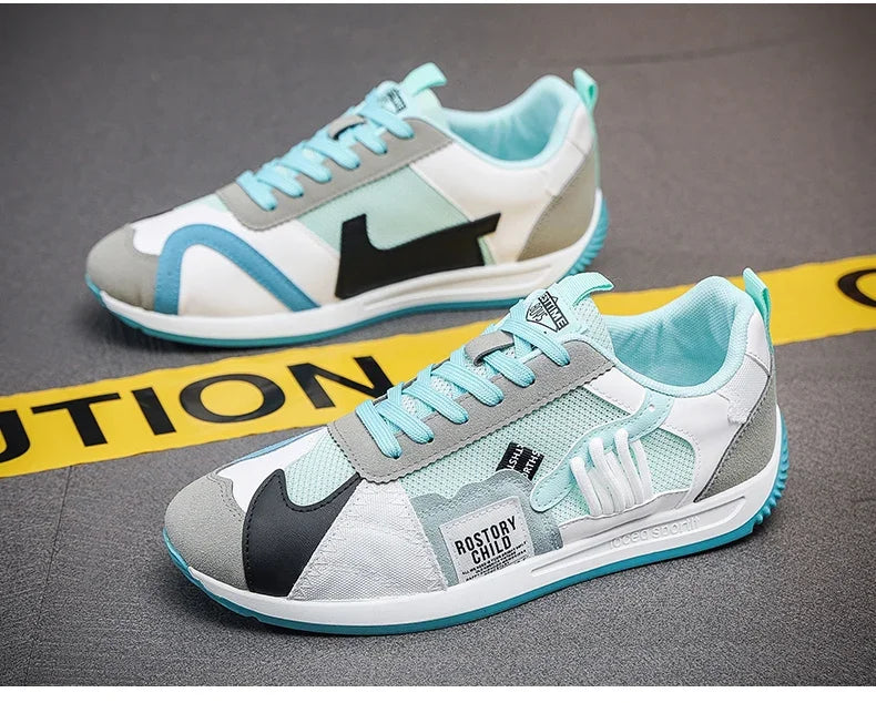 Autumn Breathable Men s Casual Shoes Sporty Thick Bottom Popular Internet Red Summer Trendy Shoes