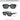 Caterside Vintage Rectangular Men Sunglasses Personalized Frame Design Trendy