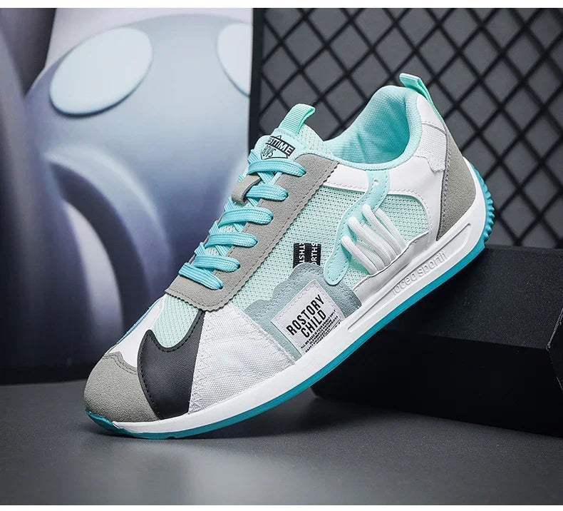 Autumn Breathable Men s Casual Shoes Sporty Thick Bottom Popular Internet Red Summer Trendy Shoes