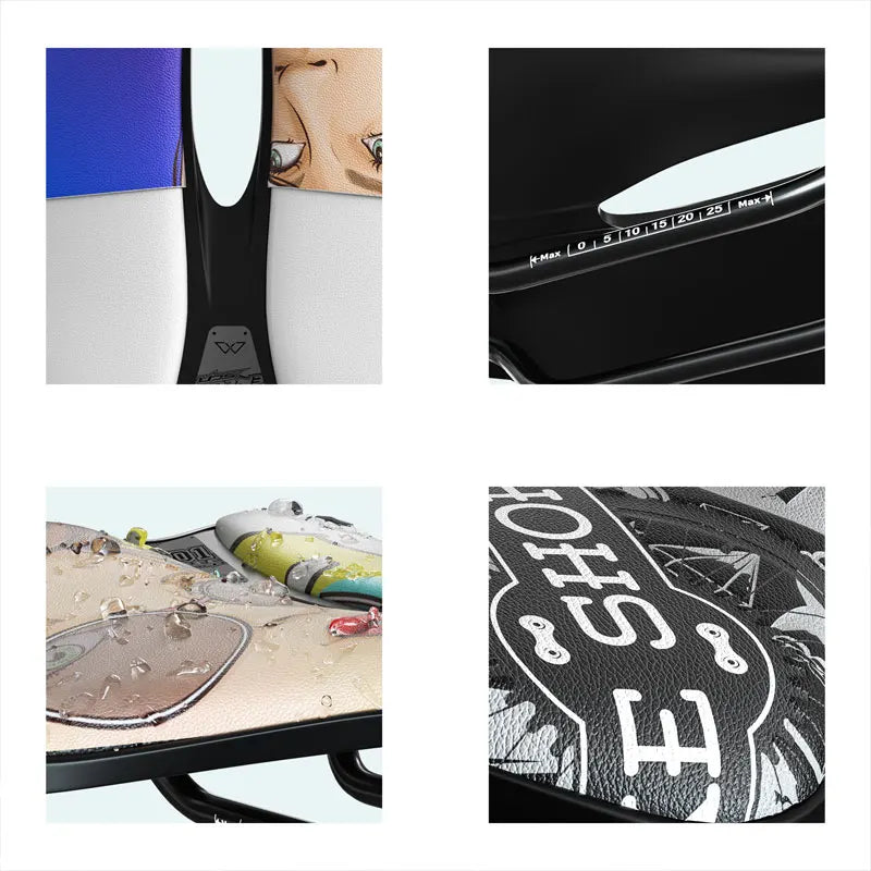 Enlee Bicycle Hollow Seat Personality Trend Korte Neus Mountainbike Racezadel