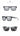 Cool Color Kdeam Brand Design Luxury Polarized Sunglasses For Men Square Sun