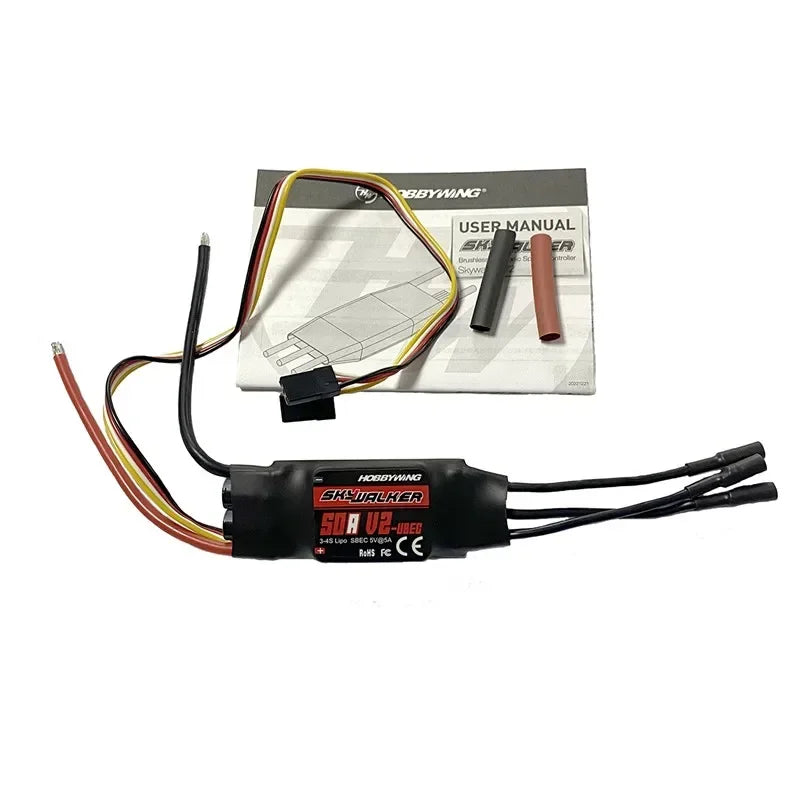 Hobbywing Skywalker 20a 30a 40 50a 60 80a 100a Brushless Esc Speedcontroler With