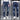 Herfst Winter High End Heren Afslankende Jeans Geborduurd Veelzijdig Casual Stretch Lange Broek