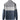 Men s Casual High Collar Contrast Color Long Sleeve Knitted Top with Velvet Warmth for Autumn and