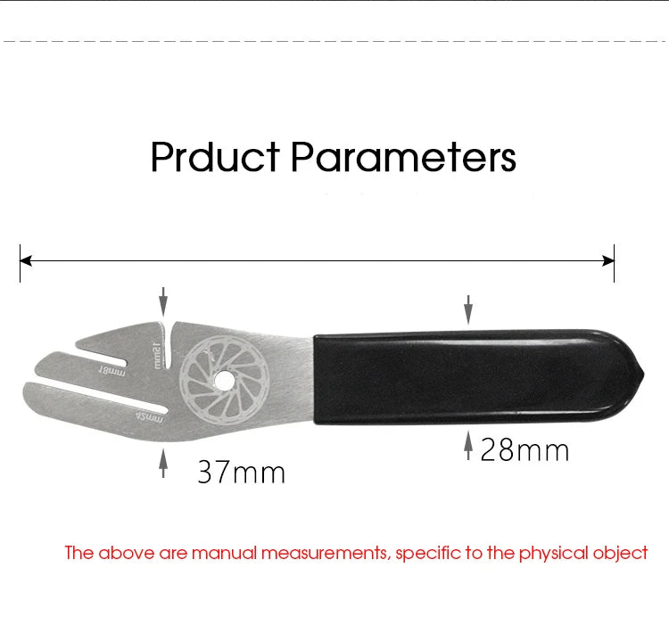 Bicycle Disc Brake Repair Tool Bike Brake Wrench Road Mountain Bicycle Disc