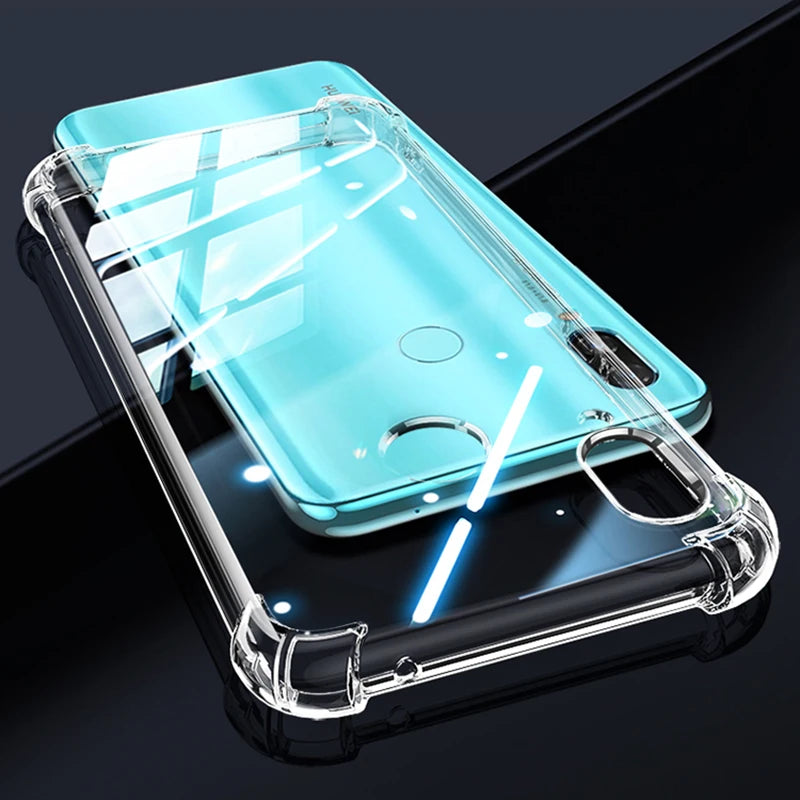 Airbag zachte siliconen telefoonhoes voor Huawei Nova3 Nova 3 3i 3E 2s 2i 2 Plus