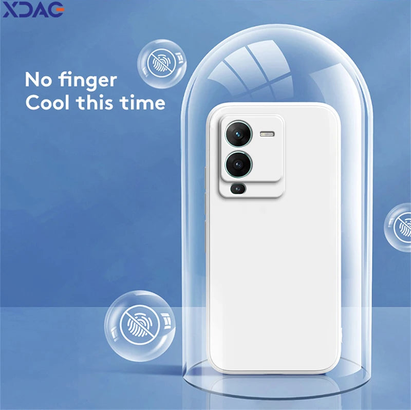 Mobiele telefoonhoesje voor Vivo V25 Pro V25Pro 5G Interne flocking Hoge kwaliteit