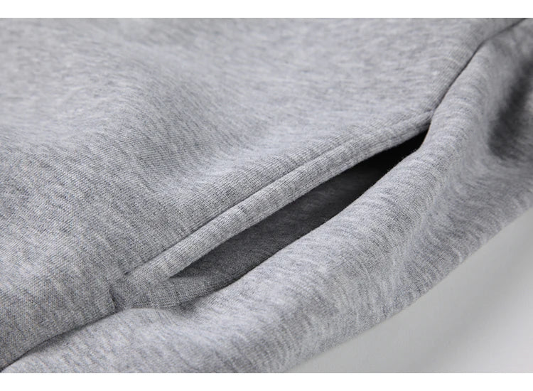 Herfst Winter BM Collar Polo Hoodie met rits voor dames met dikke fluweel en losse capuchon