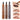 Four pronged eyebrow pencil, four end, long lasting, non smudged, water