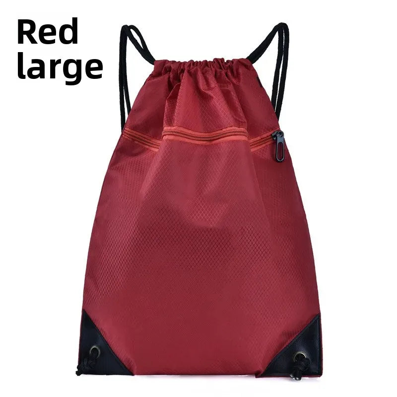 Lightweight Drawstring Sports Bag Large Capacity Basketball Bag Football Bag Outdoor Sports Portable