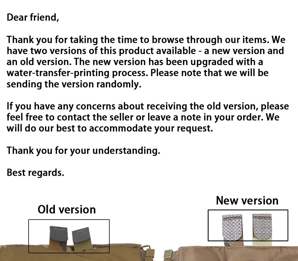 Tactical Fcpc V5 Back Panel Double Bag General Purpose Pockets Ferro Style