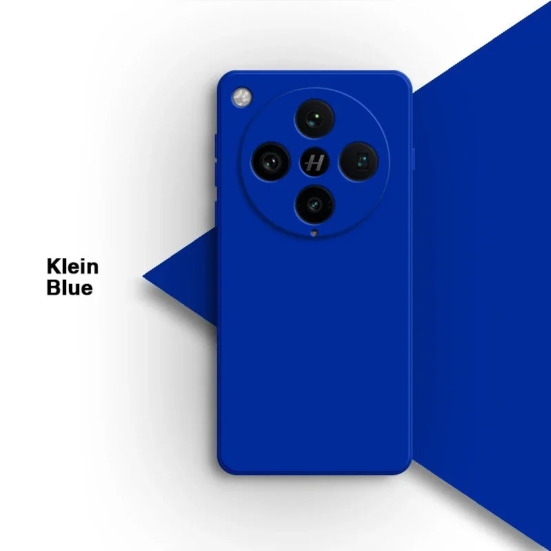 Basic telefoonhoesje voor Oppo Find X8 Pro X8Pro 5G Classic Square vloeibare siliconen