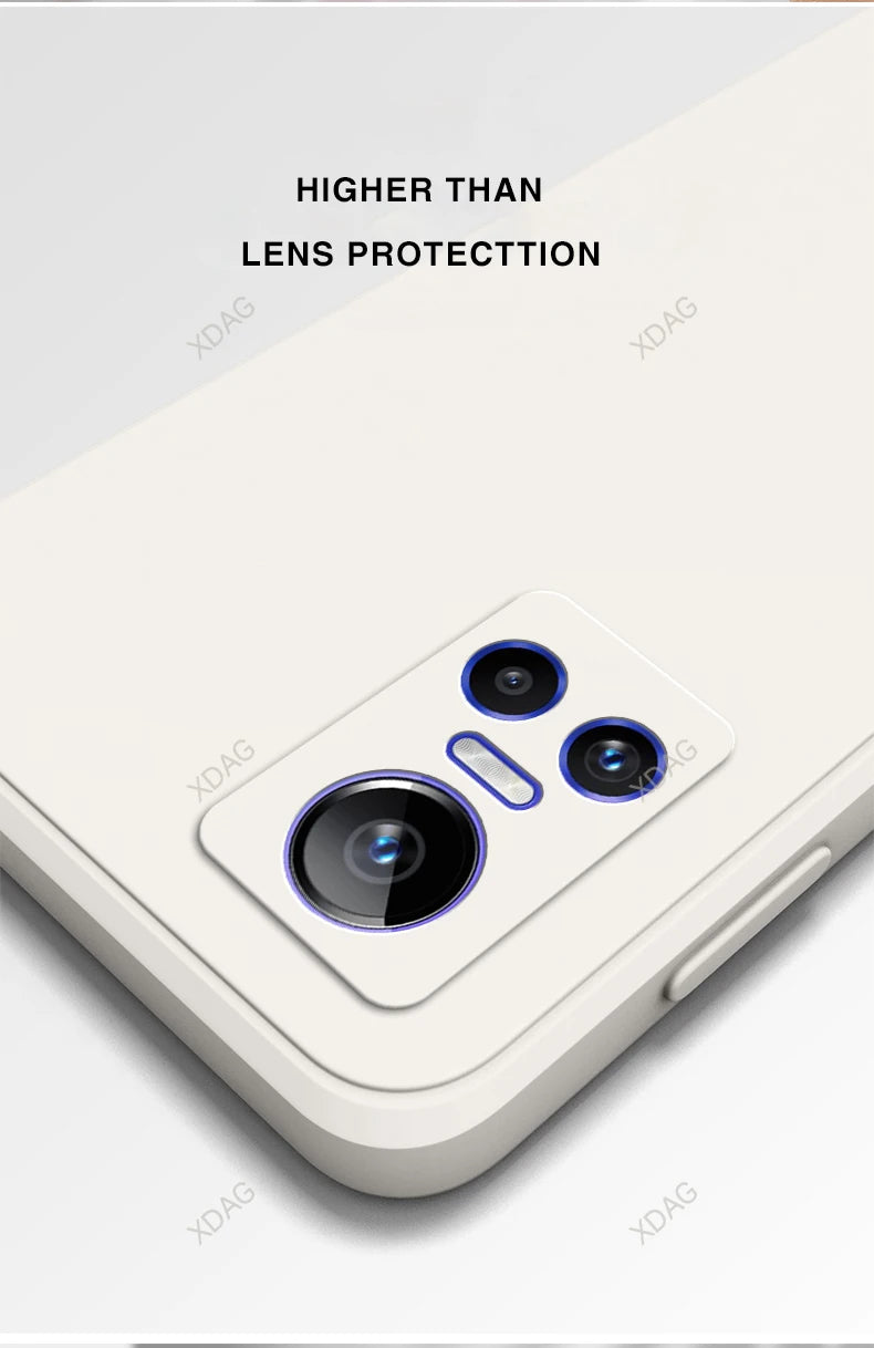 Matte achterkant voor Oppo Realme GT Neo3 T Neo 3 3T Neo3T 5G Zachte snoepvloeistof