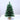 Christmas Tree Ornament Durable Mini Christmas Tree Decoration Prop for