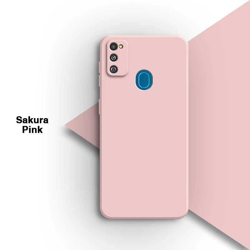 Klassieke, hoogwaardige hoes voor Samsung Galaxy M21 6.4 SM M215f SM M215f DS SM