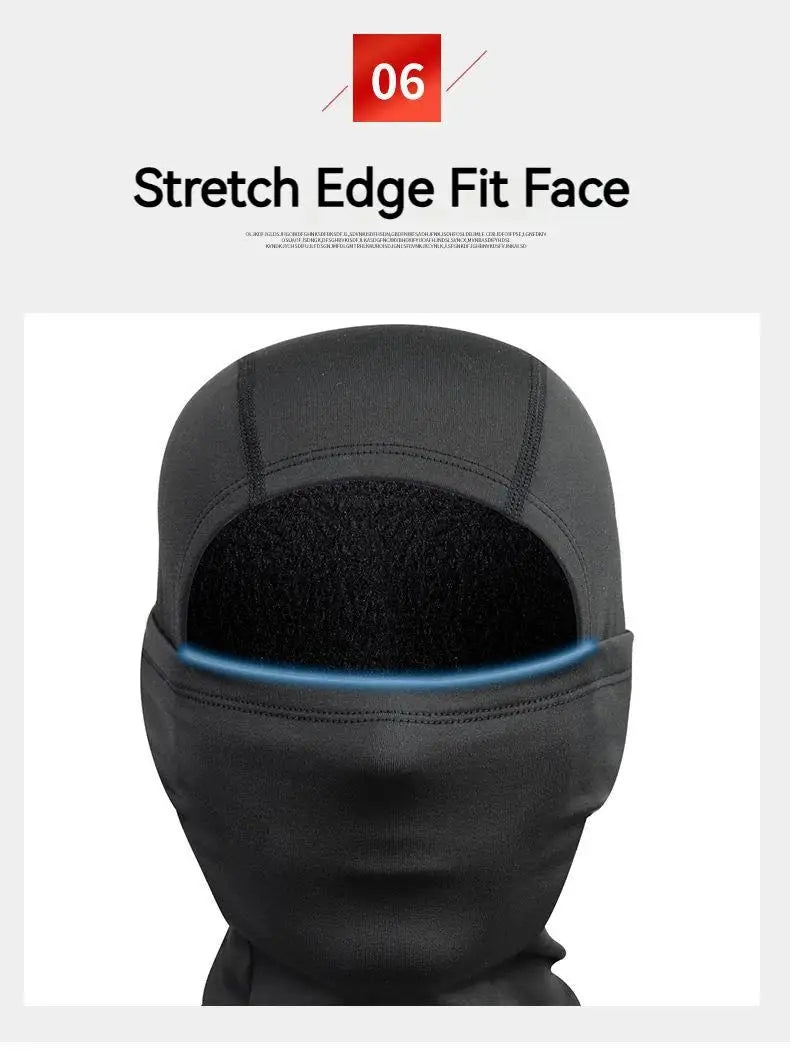 Caps Fiets Balaclava Gezichtsmasker UV-bescherming voor Mannen Vrouwen Motorfiets
