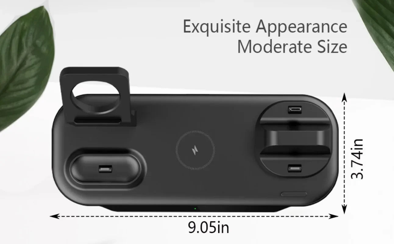 Multifunctionele draadloze opladerstandaard voor Samsung iPhone 16, 15, 14, 13 Pro Max