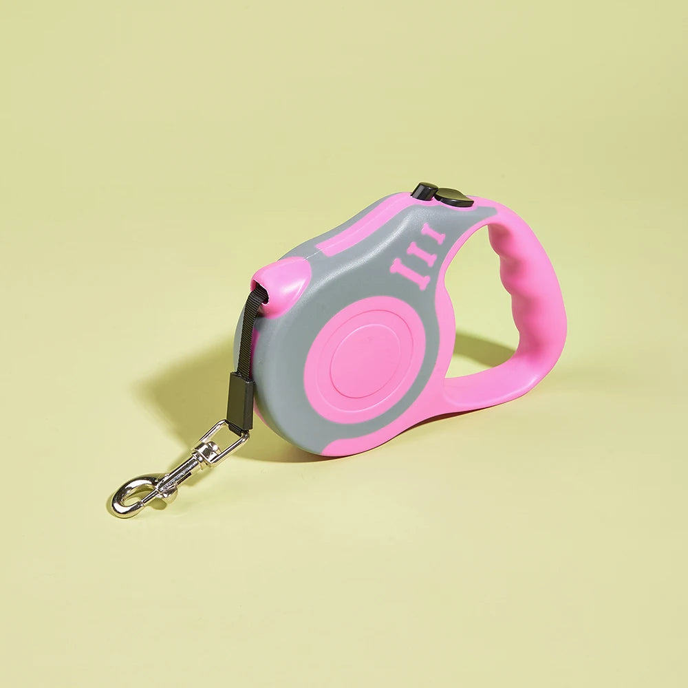 3m 5m Dog Leash for Small Dogs Cat Automatic Retractable Durable Nylon Lead