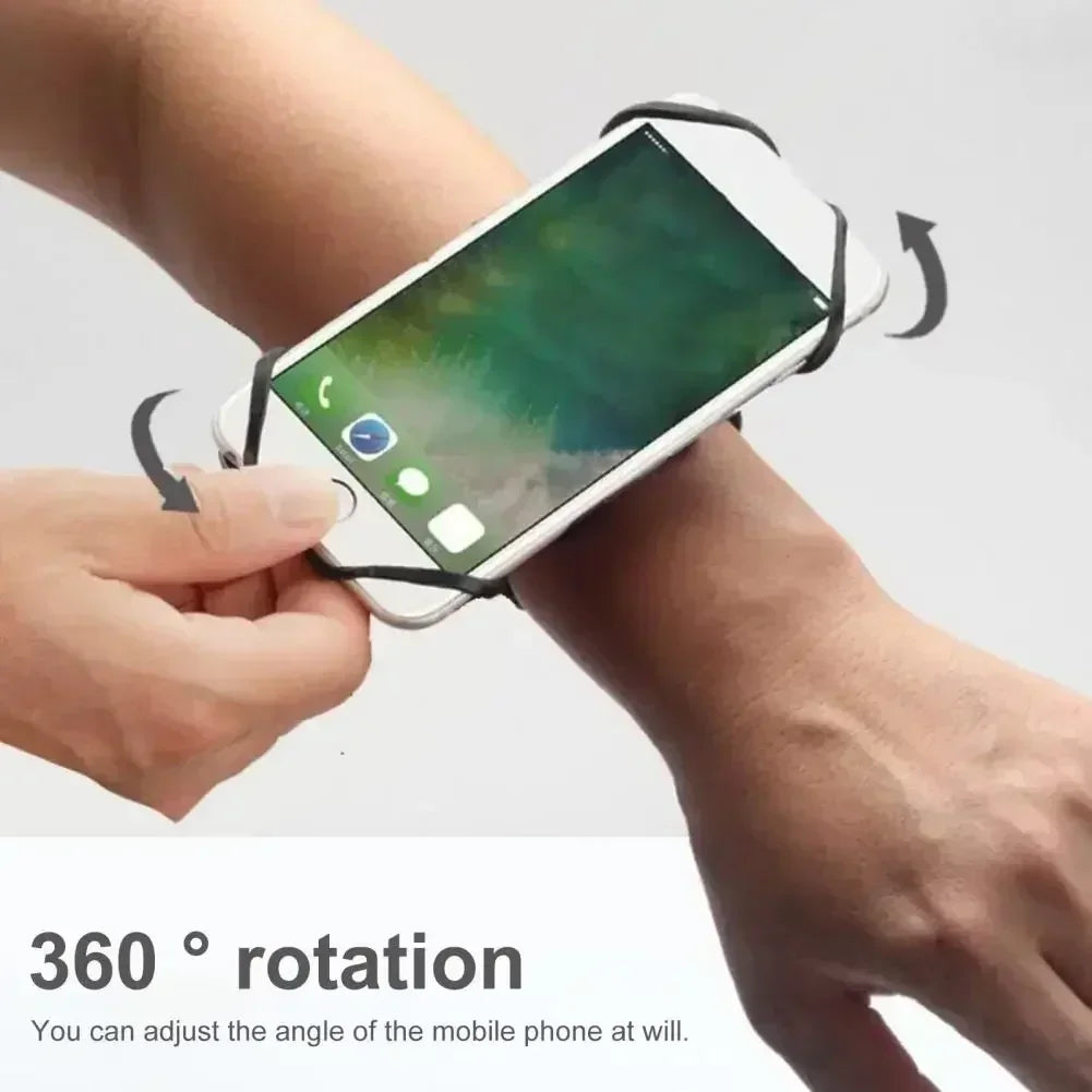 Armbanden Verwijderbare 360 Draaibare Telefoonhouder Buitensporten Fiets Fietsen