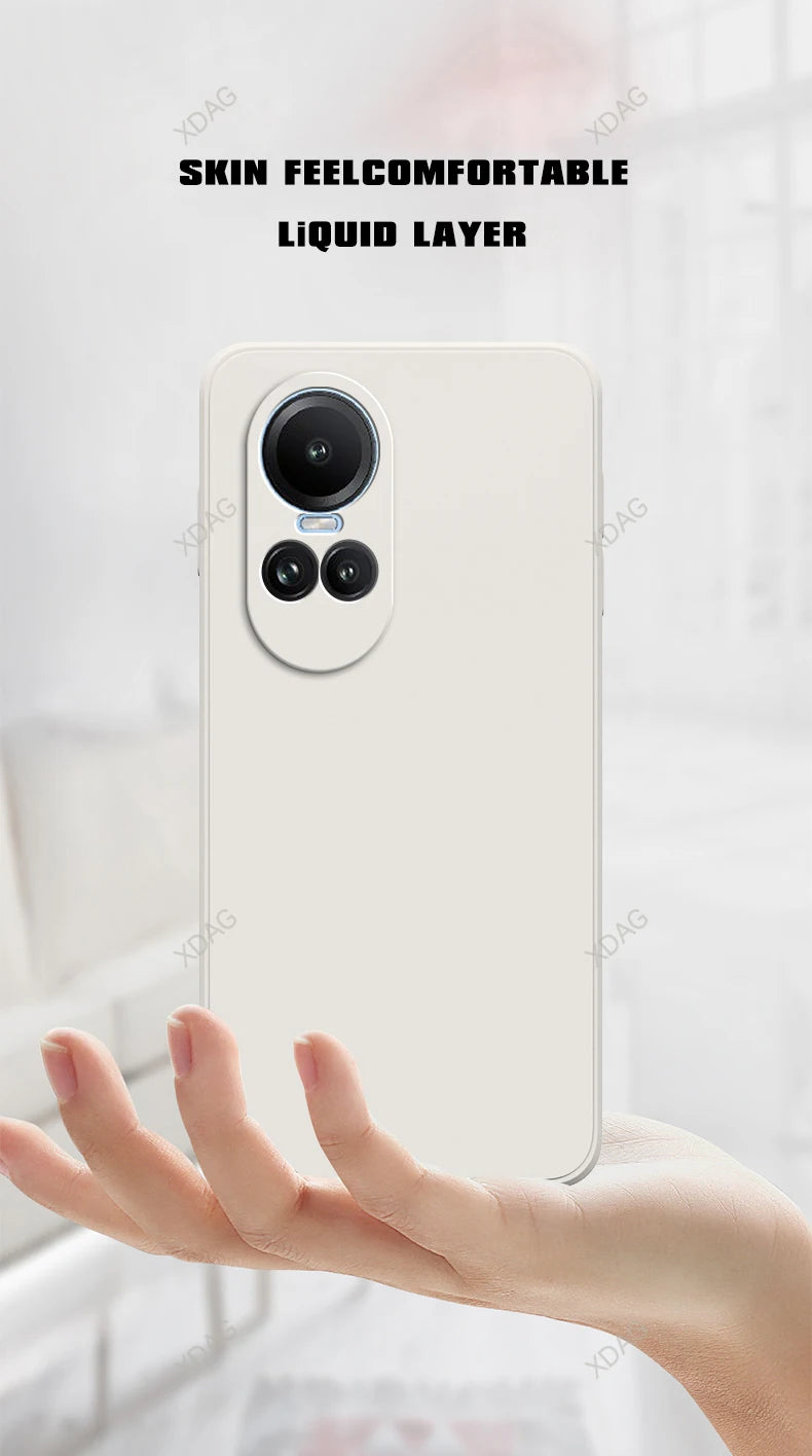 Interne, vlokken telefoonhoes voor Oppo Reno 10 Reno10 Pro 10Pro 5G Global