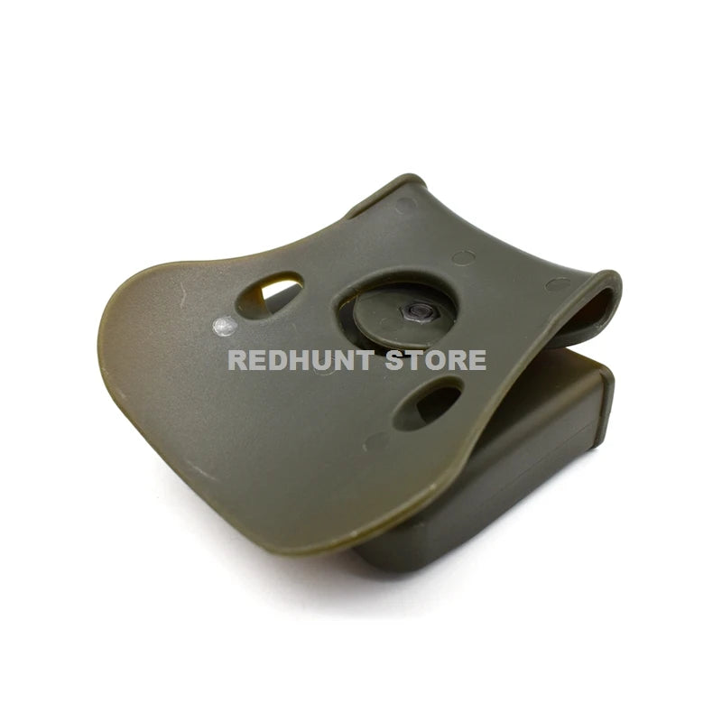 Tactical Double Magazine Holster Universal 9mm .40 Caliber Stack Mag Holder with 1.5 2 Inches Belt