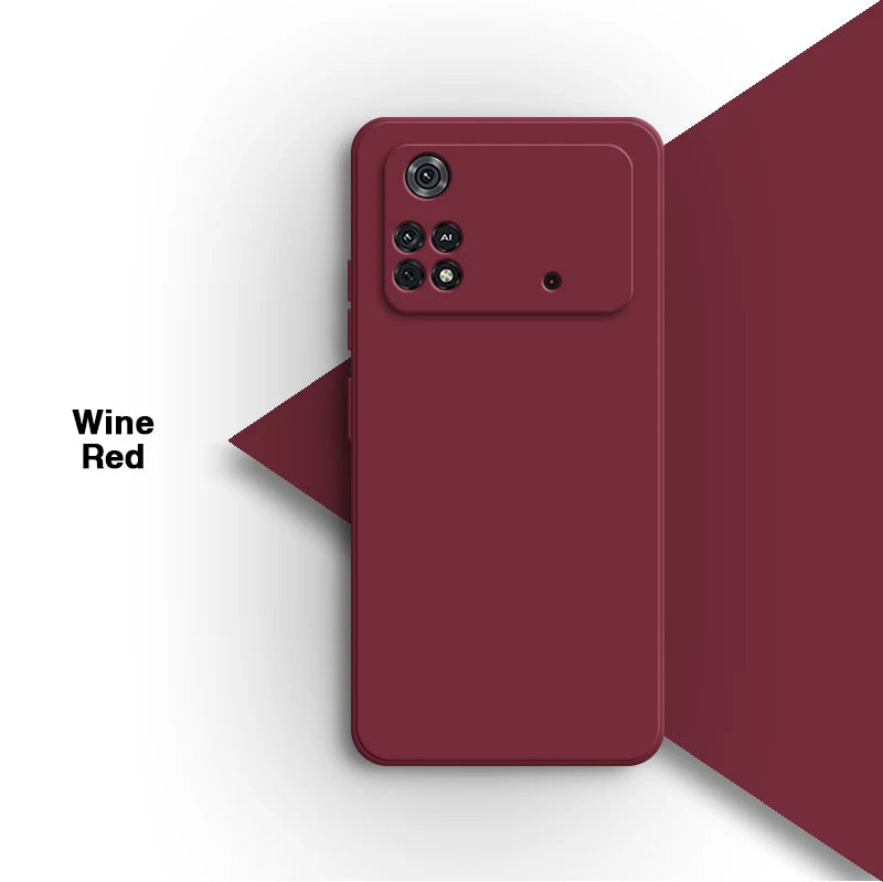 Mobiele telefoonhoesje voor Xiaomi Poco M4 Pro M4Pro 5G Eenvoudige lensbescherming