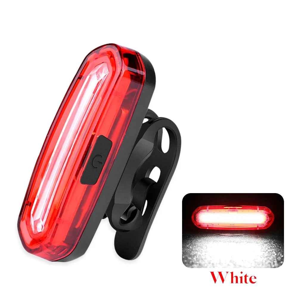 MTB Racefiets Achterlicht USB Oplaadbaar LED Fiets Achterlicht Eenvoudig te Installeren