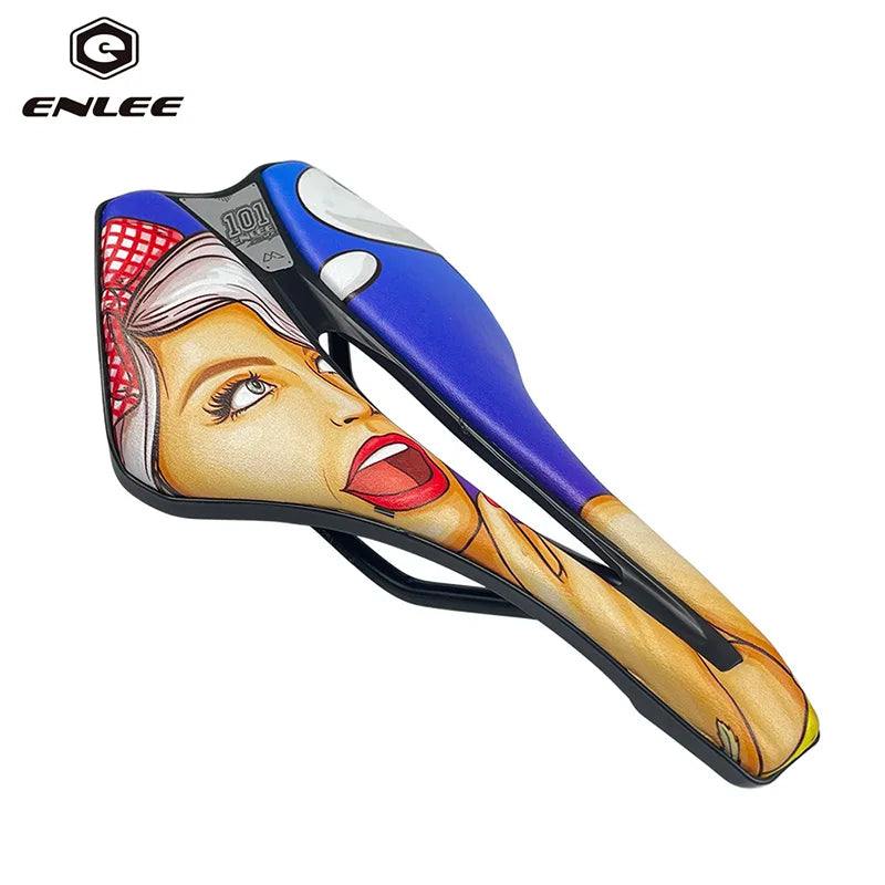 Enlee Bicycle Hollow Seat Personality Trend Korte Neus Mountainbike Racezadel