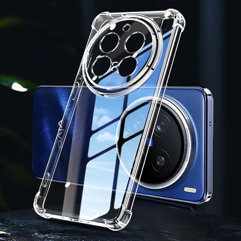 Luxe Airbag-telefoonhoesje voor Vivo X200s X200 Ultra Pro Mini X200Ultra X200Pro 5G