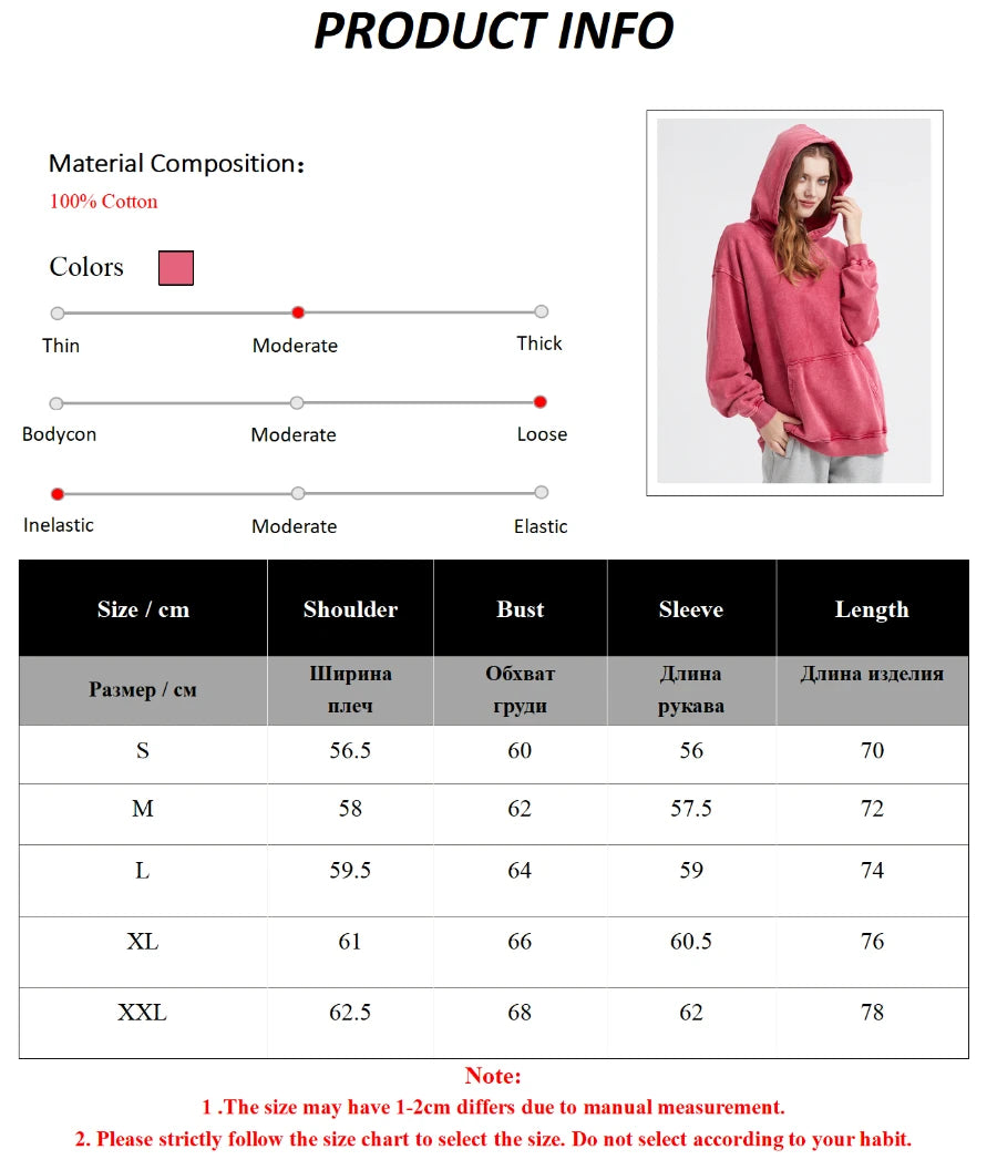 Bornladies Retro Verdikte Hoodie Mode Warme Trui 100% Katoen Dames Trend