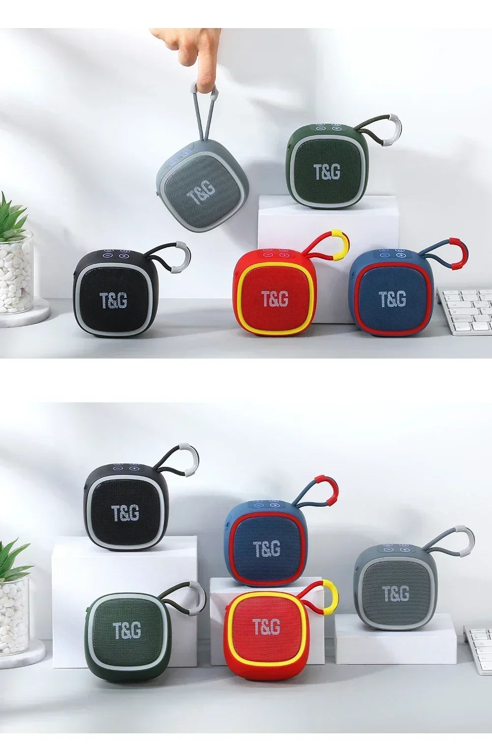 Bluetooth-luidspreker Mini draagbare IPX4 waterdichte draadloze luidsprekerondersteuning
