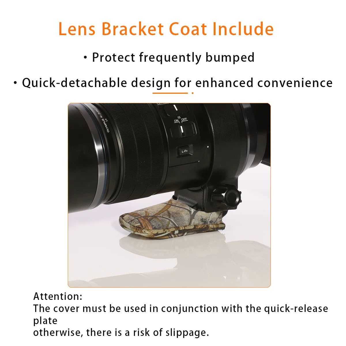 Chasing Birds camouflage lens coat for Nikon Z 180 600 mm F 5.6 6.3 VR